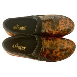 ALEGRIA Duette Tortoise Sport Rocker Shoe Women's Sz 10.5 New w/o Box